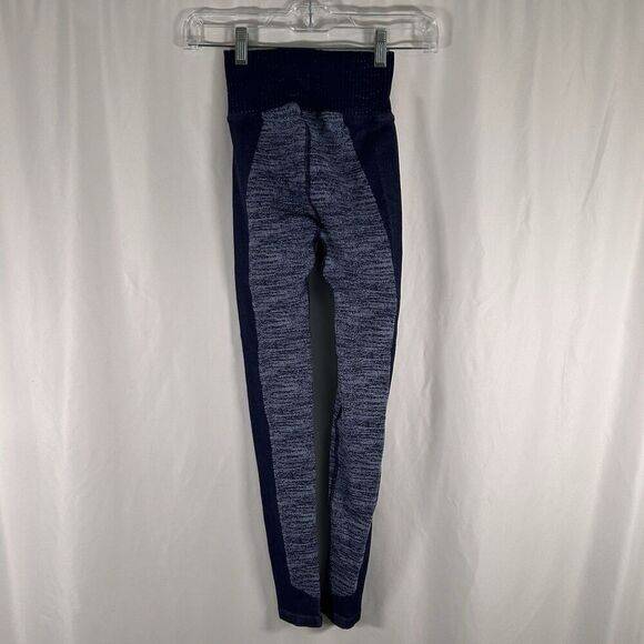 Free People Movement Leggings Women's XXS Blue Pull On Stretchy High Rise - Picture 5 of 6